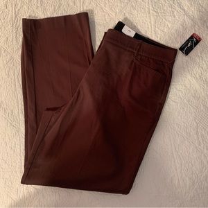 Kim Rogers Comfort Waist Brown Dress Pants Size 18